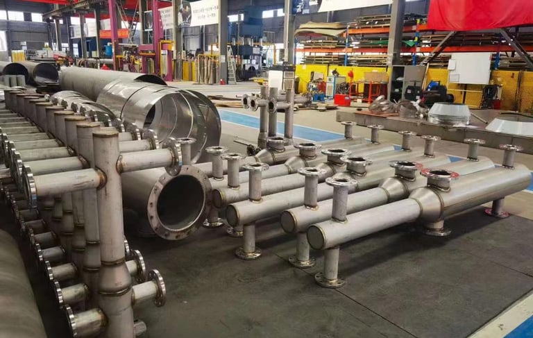 PMI PIPING Custom Alloys Welded Pipe