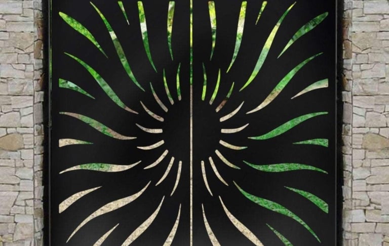Modern Gate Laser Cutting
