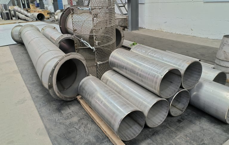 PMI PIPING Corrosion Resistant Alloys Welded Piping