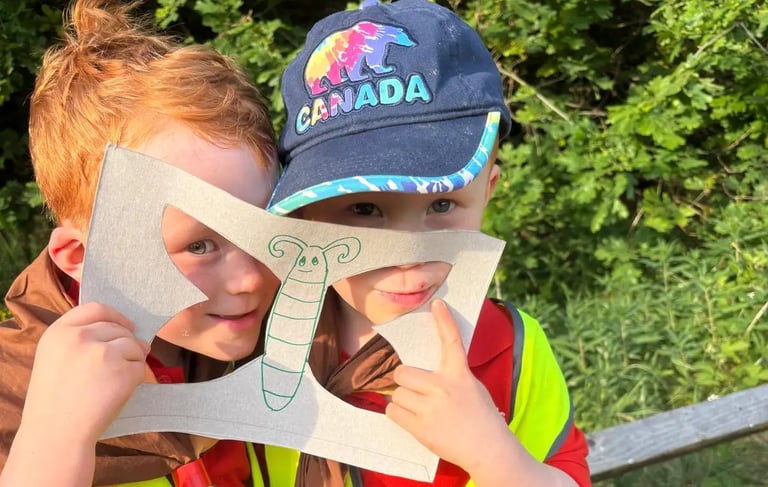 25th Allerton Squirrels do outdoor nature activities in Liverpool