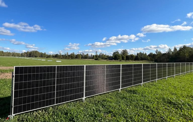 solarni paneli kao ograda Srbija Beograd