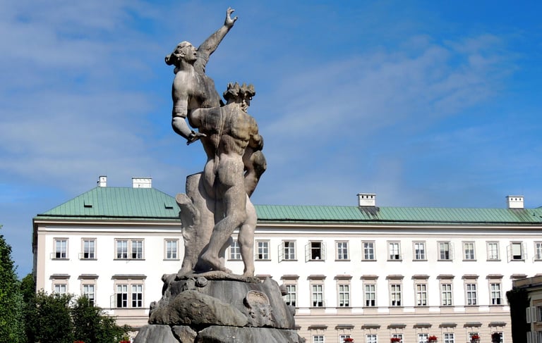 Salzburg statue