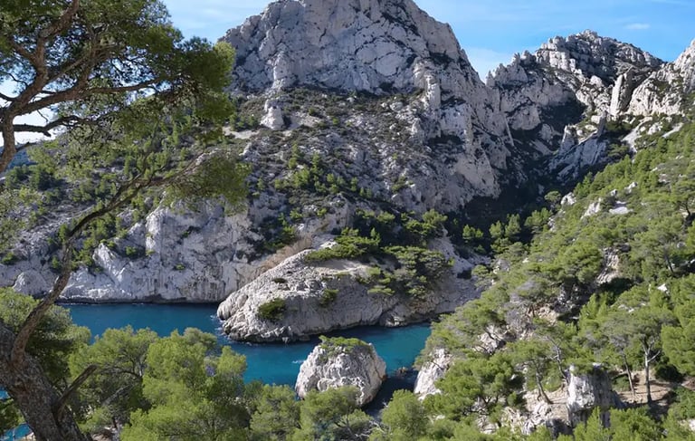 calanques aix en provence