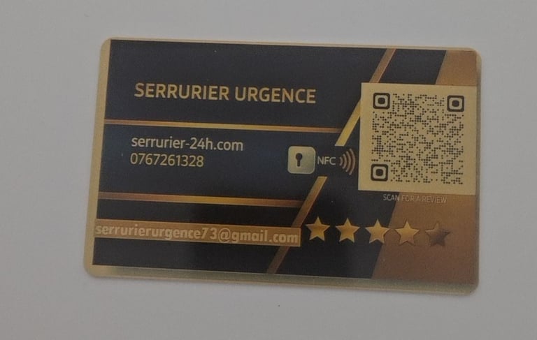 carte de visite sans contact