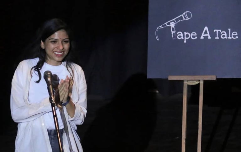 Swastika Rajput performing her coming out special "Keh Hi Diya Usko" on Tape a Tale stage.