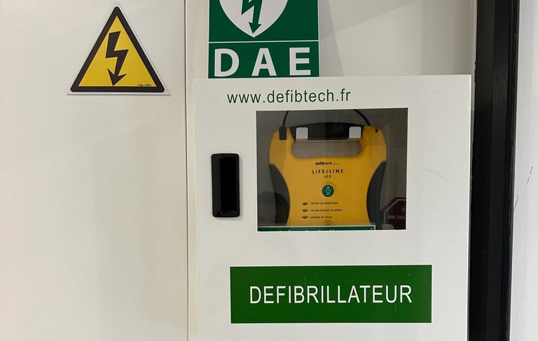 Défibrilateur lyon