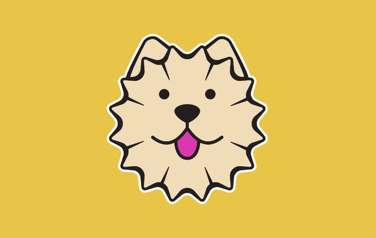 KAS ART UK Logomark on bright yellow background