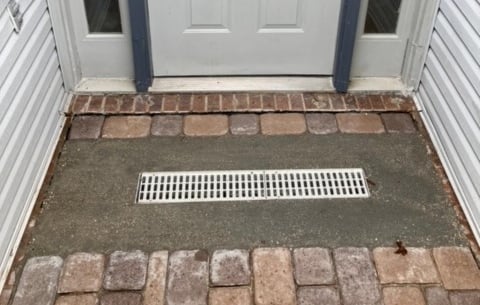 French drain install