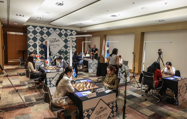 FIDE Chess Women Grand Prix Nicosia 2023: Goryachkina wins, Lagno and Tan Zhongyi lead