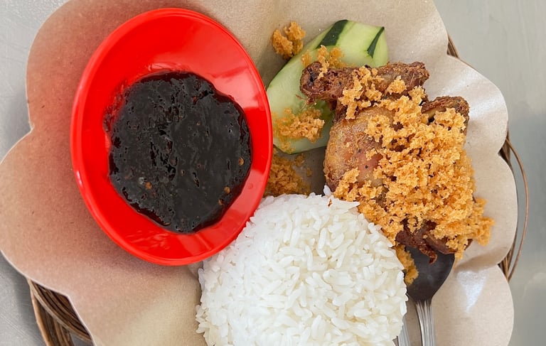 Pahe Nasi Paha Kremes