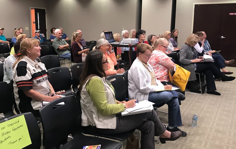 presentation by the Gilmer County Master Gardeners Volunteers at the Gilmer County Library