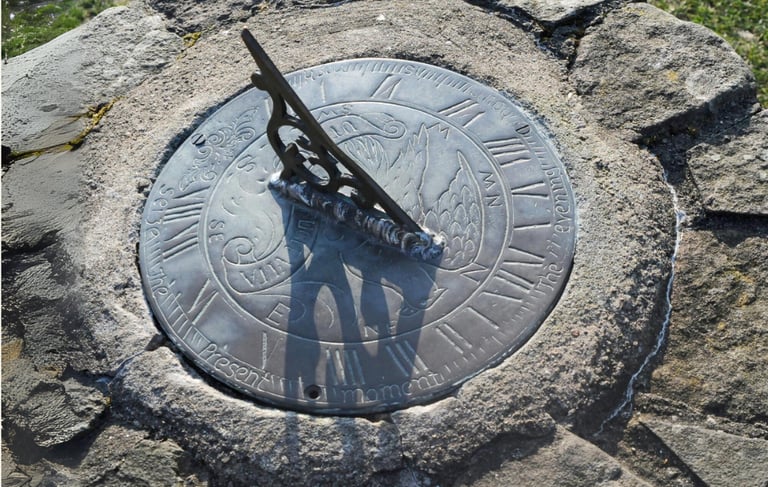 Sundial link to the calendar synchronization charts
