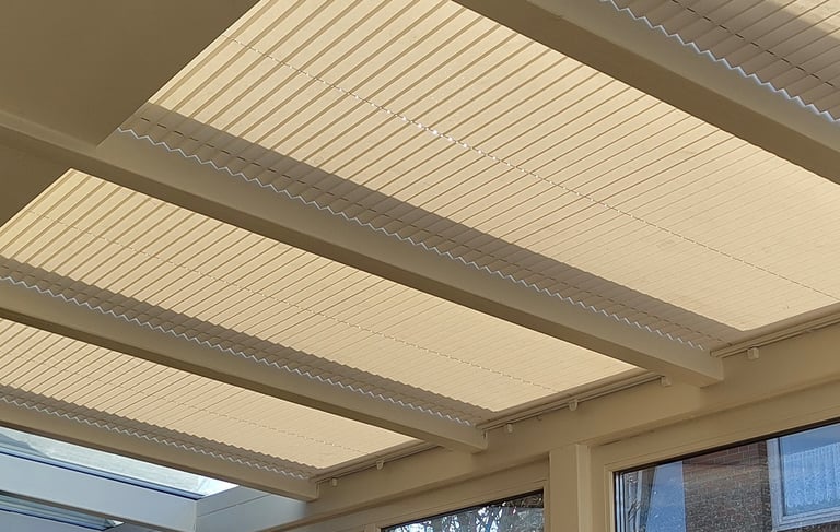 Sonnenschutzmarkise flexible Bedienung