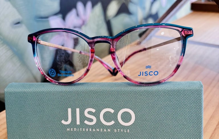 Collection Jisco lunettes de vue à Seignosse