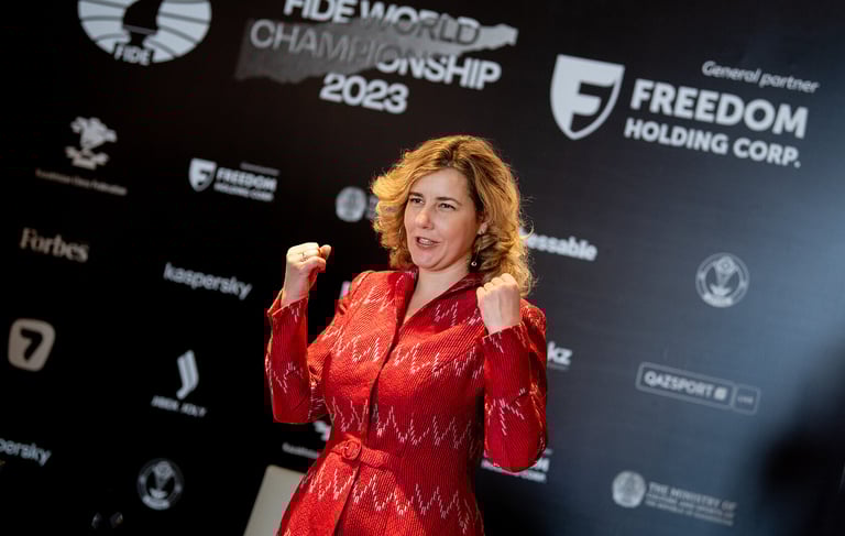 Finding the work-life balance from WGM Dana Reizniece-Ozola. FIDE Women Commission