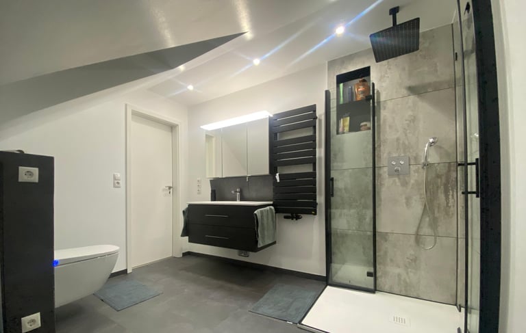 Ludwigshafen junge familie dachgeschoss elektrik bad