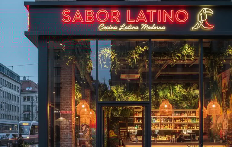 WebPro247 I Web Examples Sabor Latino