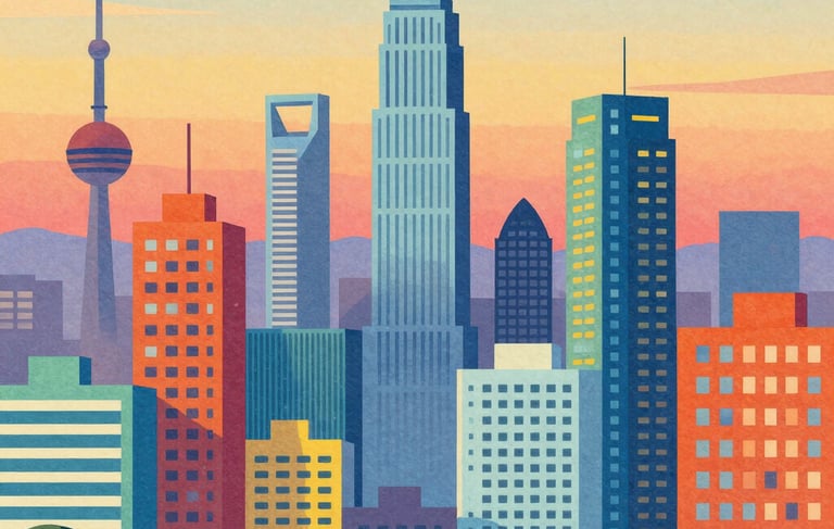 worm's-eye view photography of concrete building