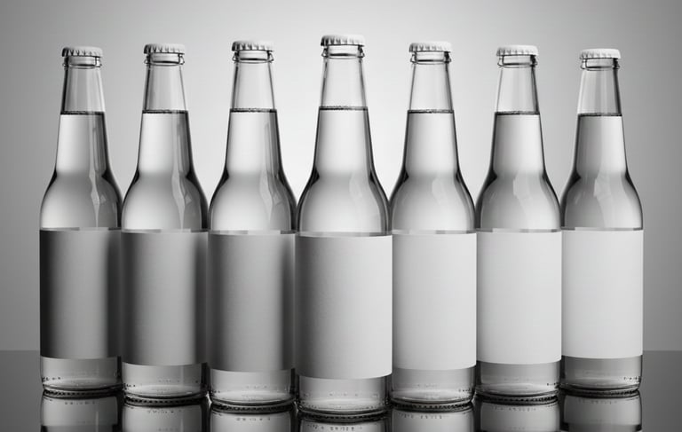 Image de bouteille en white label pour swiss craft drinks