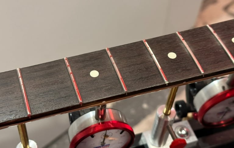 fret Level Crown & Polish
