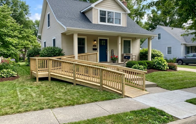 Handyman Services Twin Cities - Installing A Ramp