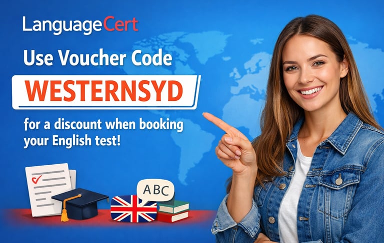 LanguageCert Test discount