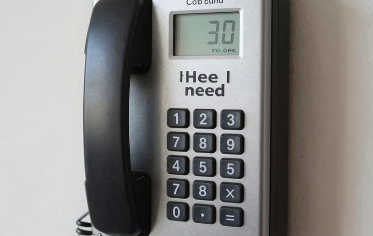 A modern office setting with a team interacting with voice-activated devices.