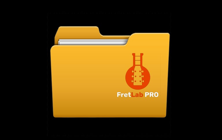 FretLab PRO functionalities
