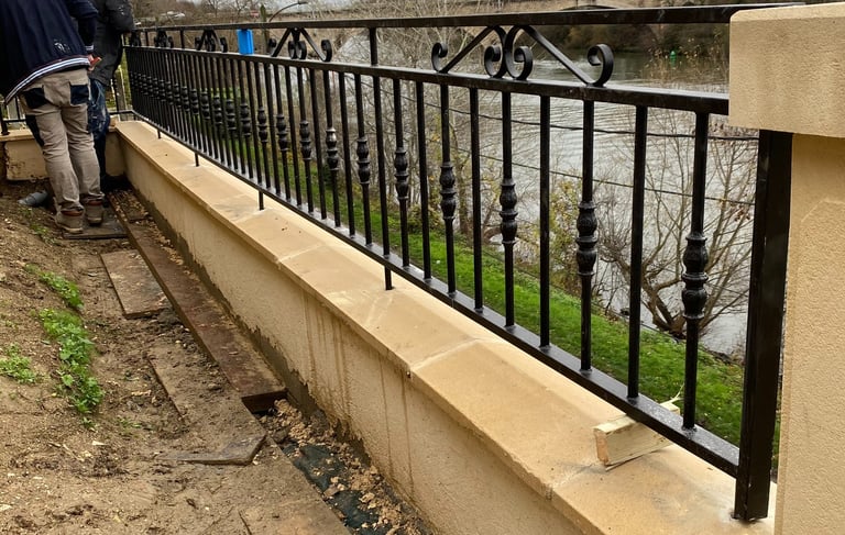 Garde-corps maçonnerie