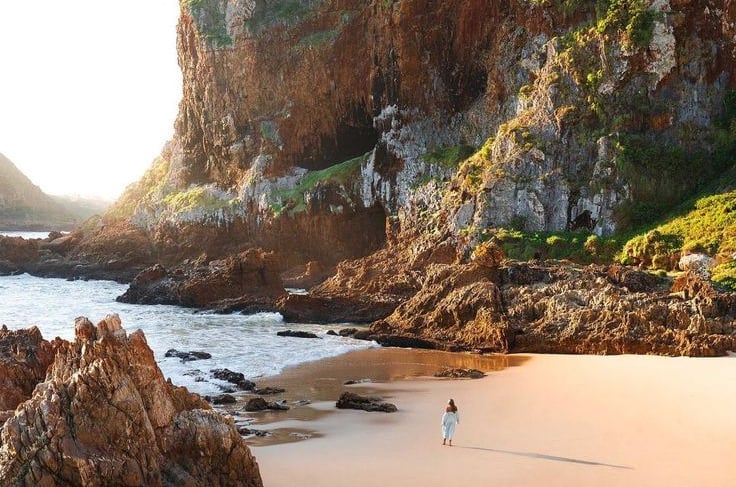knysna heads beach
