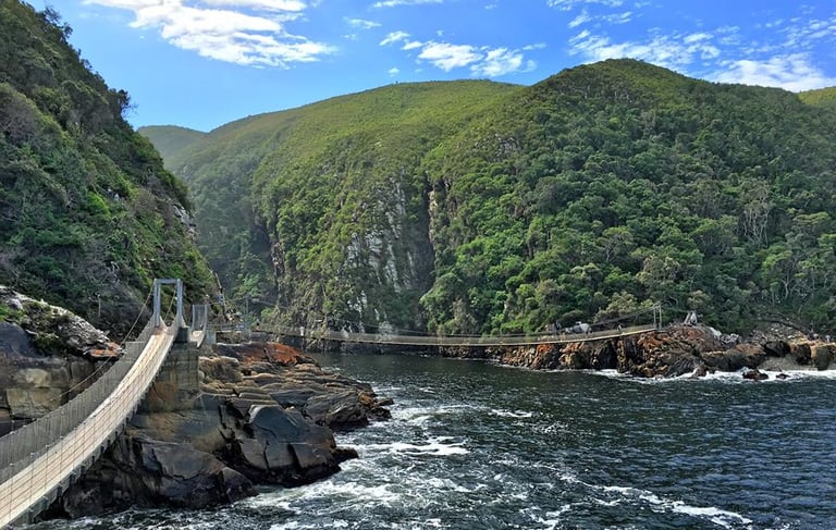 storms river suspension bridge