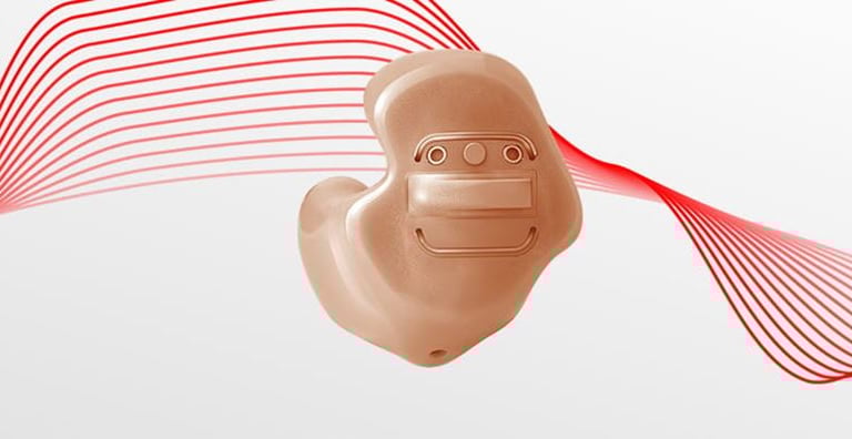Insio Nx ITC/ITE Hearing Aid.