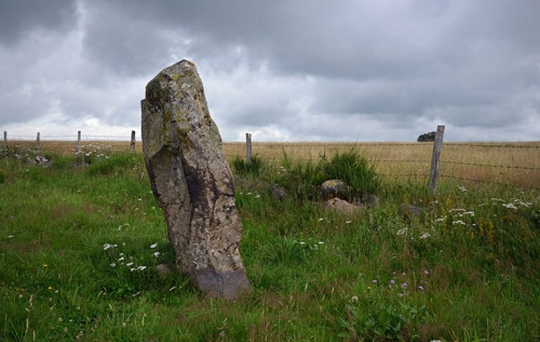 la pierre des quatre curés Sancy Auvergne