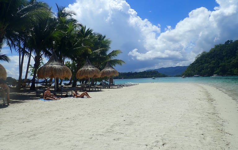 Palawan Traumstrand Philippinen