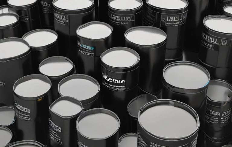 white and black abstract painting