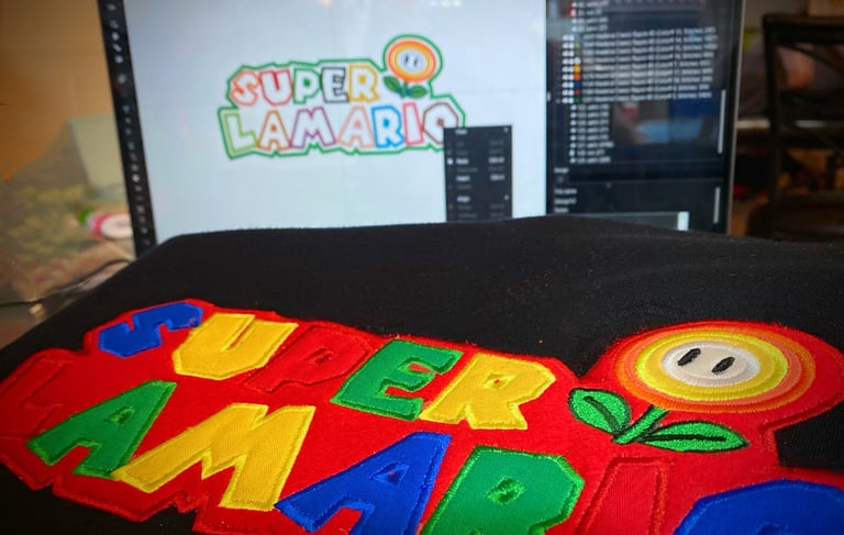 Custom Applique is a specialty of Now Turn North