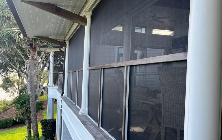 Second level Screen Tight Screen system with Super Screen.