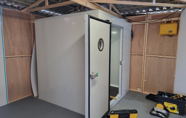Freezer room in London