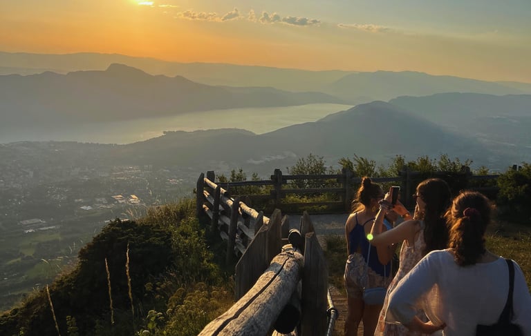 Vue lac du Bourget AIXPLORE TOURISM