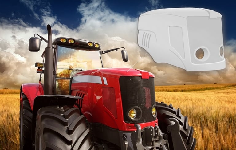 Manufacture of PDCPD Exterior Parts for Agricultural Machinery, Customization of PDCPD Plastic Molds