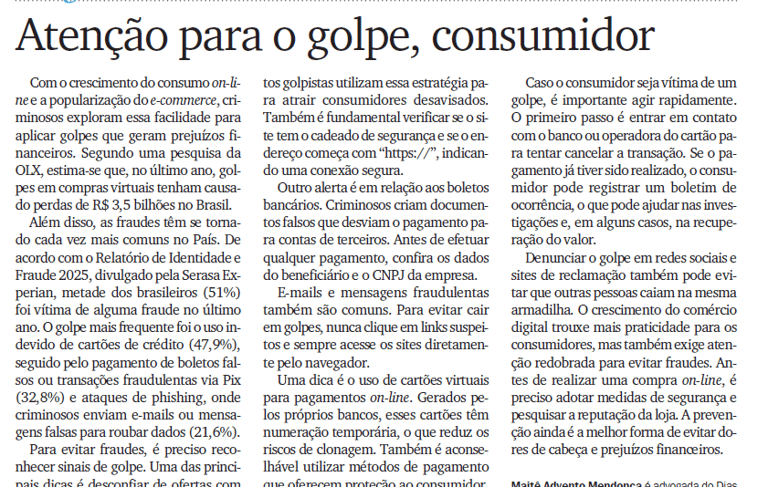 Artigo no DGABC