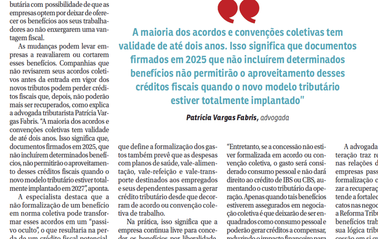 Reportagem no jornal Correio Braziliense