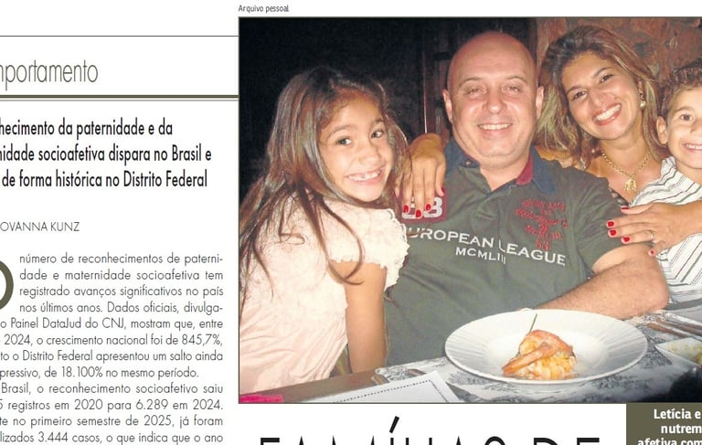 Reportagem no jornal Correio Braziliense