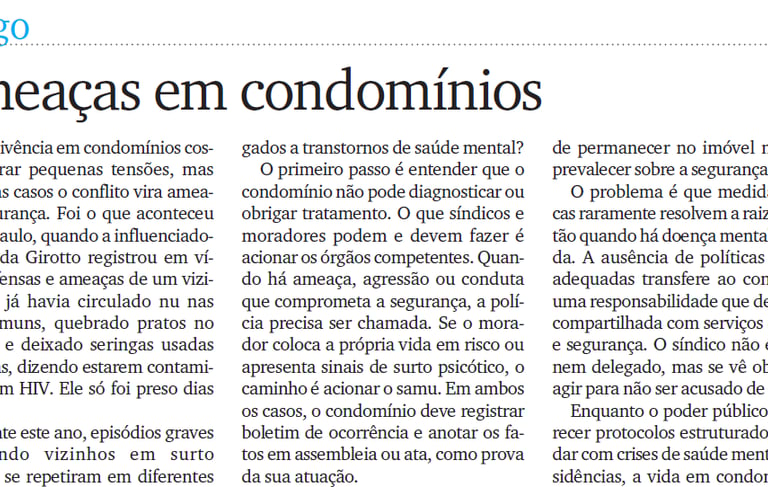Artigo no DGABC