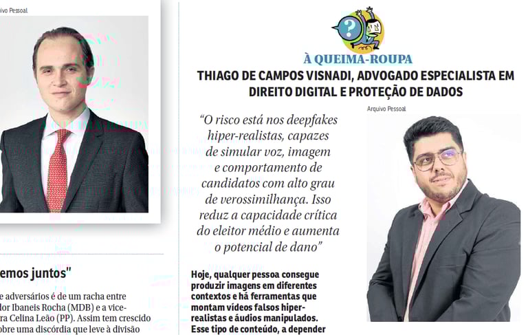 Entrevista no jornal Correio Braziliense