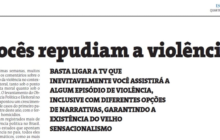 Arigo no jornal Estado de Minas