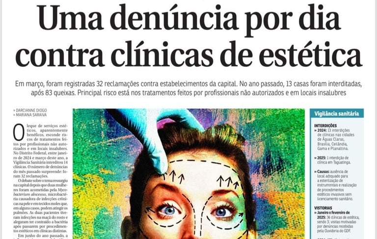 Reportagem no Correio Braziliense