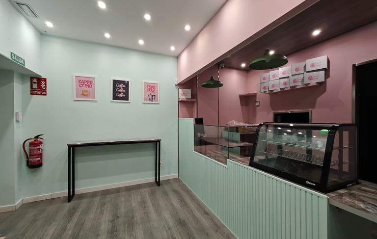 Local de galletas terminado