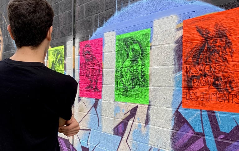 peggy viallat we animals