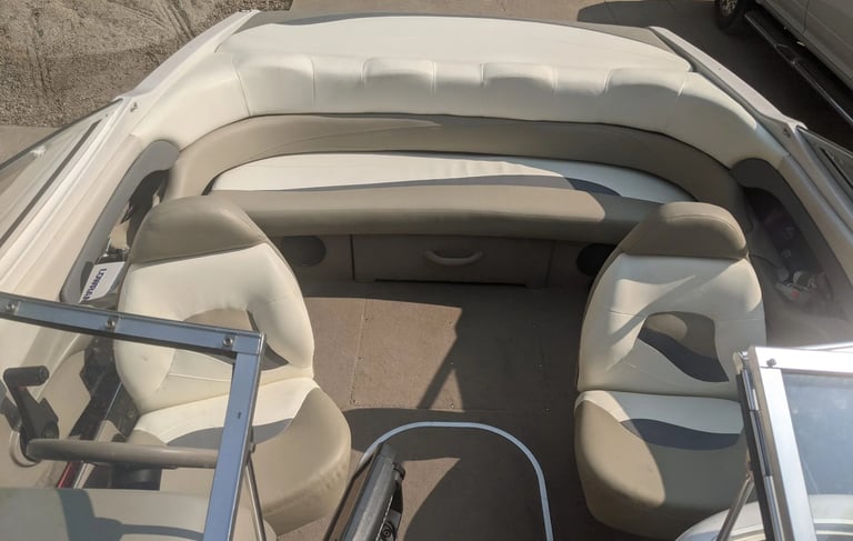 1996 Four Winns marine vinyl upholstery
